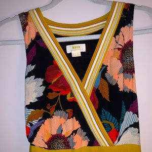 Maeve dress (from Anthropologie) in amazing floral pattern.